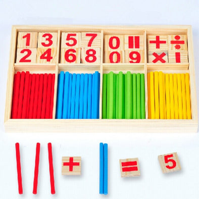 ORGANIC WOODEN COUNTING STICKS
