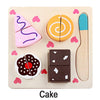 WOODEN FRUIT AND VEGETABLE SET