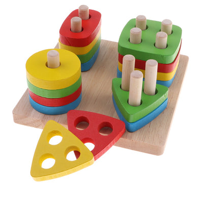 ORGANIC WOODEN MONTESSORI GAME FOR TODDLERS