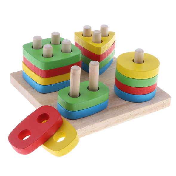 ORGANIC WOODEN MONTESSORI GAME FOR TODDLERS